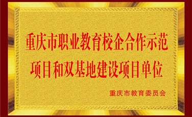 重庆市职业教育校企合作示范项目和双基地建设项目单位