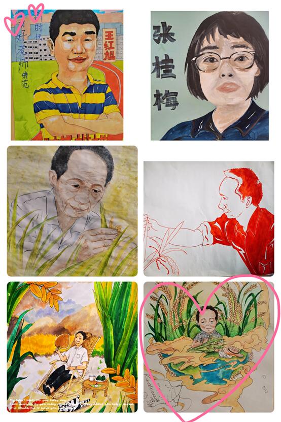 建筑工程学院举办学习时代楷模精神绘画比赛