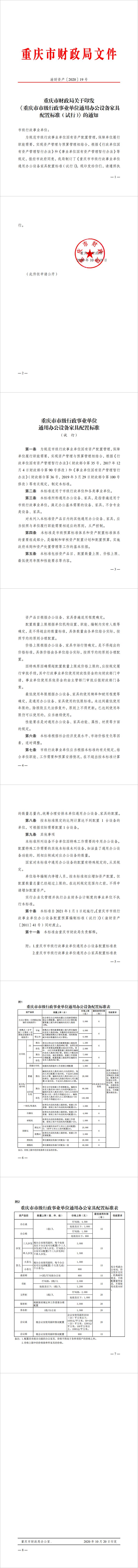 渝财资产[2020]19号重庆市市级行政事业单位通用办公设备家具配置标准（试行).jpg